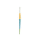 Princeton Snap! Series 9850 Art Brush Short Handle White Taklon Bright Shader