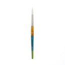 Princeton Snap! Series 9850 Art Brush Short Handle White Taklon Round