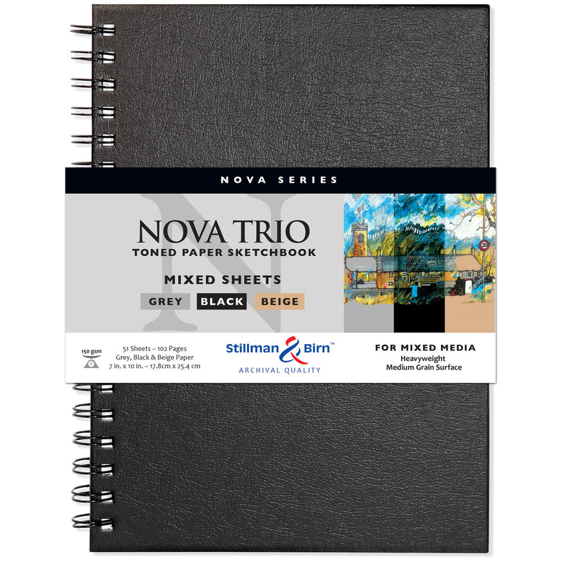 Stillman & Birn Nova Trio Spiral Sketch Book 150gsm