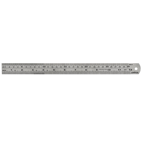 celco ruler 30cm stainless steel