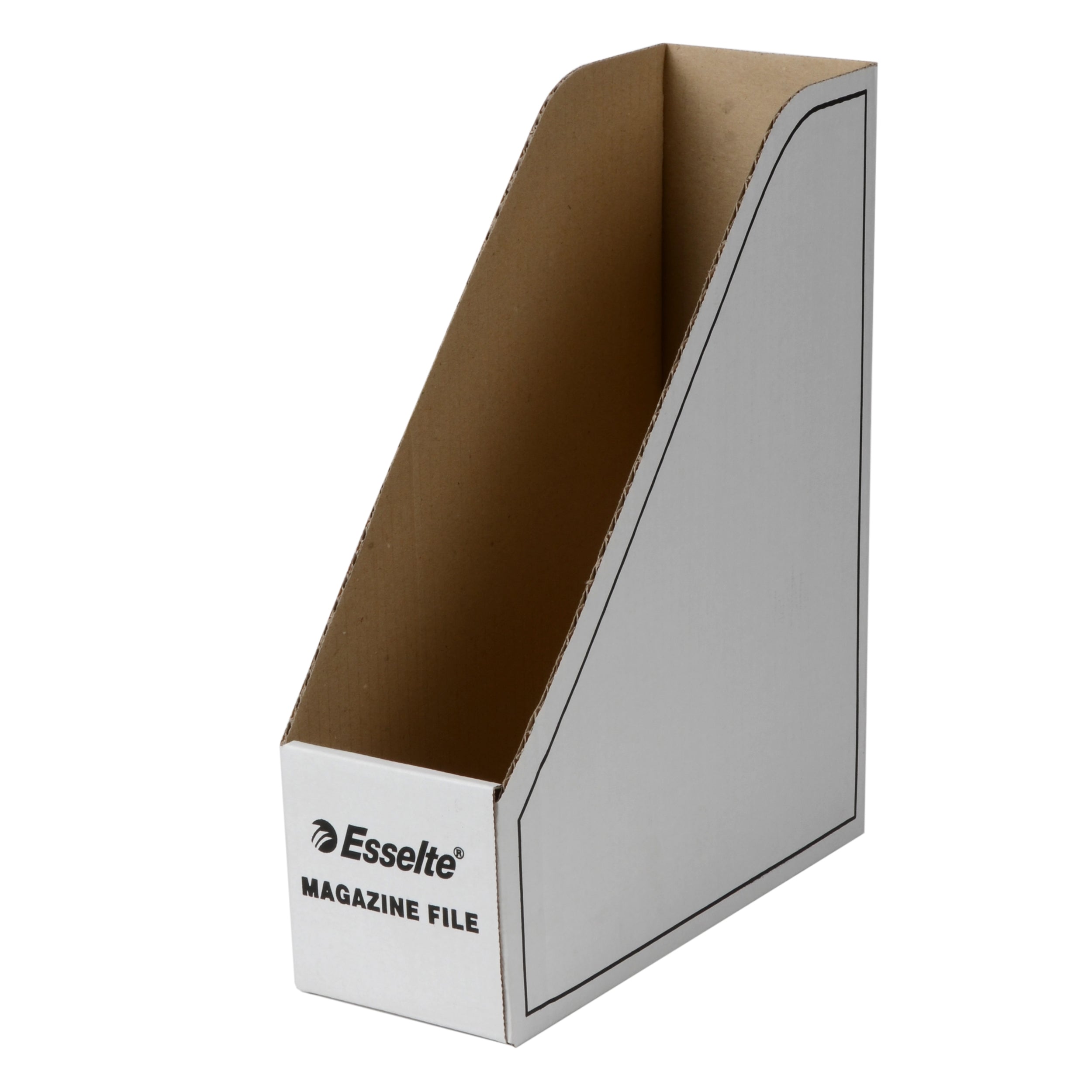 Esselte Magazine File White - Pack Of 5 | Hobby Land