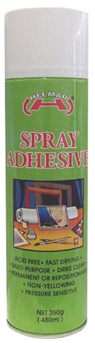 Helmar Multi Purpose Acid Free Adhesive Spray 470ml