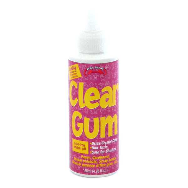 Helmar Clear Gum Glue 250ml