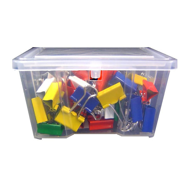 celco fold back clips tub of 40#colour_ASSORTED