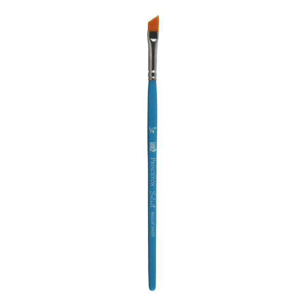 Princeton Art Brush Select Artiste Series 3750 Angular Golden Synthetic Shader#size_1/4 INCH