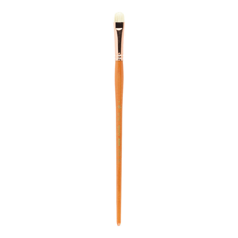 Princeton Art Brush Refine 5400 Short Filbert Interlocked Natural Bristle