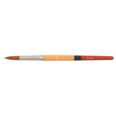 Princeton Snap! Series 9650 Brush Short Handle Gold Taklon Round