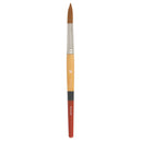 Princeton Snap! Series 9650 Brush Short Handle Gold Taklon Round