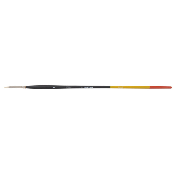 Princeton Snap! Series 9700 Art Brush Long Handle Natural Bristle Round#size_0