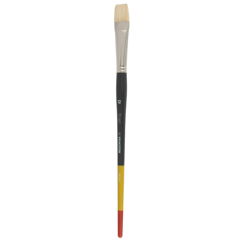 Princeton Snap! Series 9700 Art Brush Long Handle Natural Bristle Bright