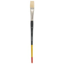Princeton Snap! Series 9700 Art Brush Long Handle Natural Bristle Flat