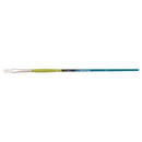 Princeton Snap! Series 9800 Art Brush Long Handle White Synthetic Taklon Flat