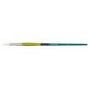 Princeton Snap! Series 9800 Art Brush Long Handle White Synthetic Taklon Round
