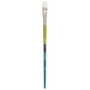 Princeton Snap! Series 9800 Art Brush Long Handle White Synthetic Taklon Bright