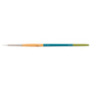 Princeton Snap! Series 9850 Art Brush Short Handle White Taklon Round