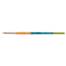 Princeton Snap! Series 9850 Art Brush Short Handle White Taklon Bright Shader