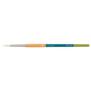 Princeton Snap! Series 9850 Art Brush Short Handle White Taklon Round