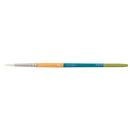 Princeton Snap! Series 9850 Art Brush Short Handle White Taklon Round