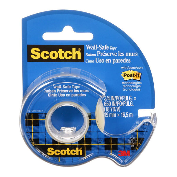 scotch tape wall-safe 183 19mmx16.5m roll