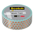 Scotch Expressions Foil Washi Tape C614 15mmx7m#colour_MINT HEXAGON