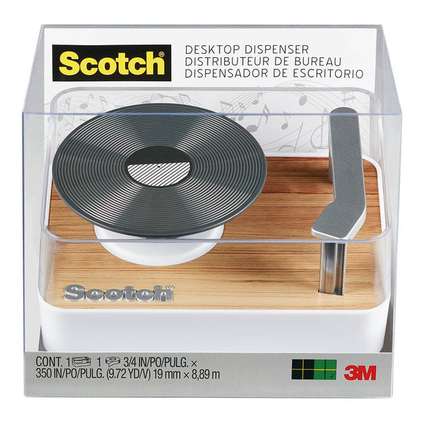 scotch tape dispenser c45 record player with magic tape 19mmx9m