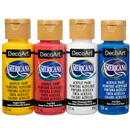 Decoart Americana Paints Primary Pack Of 4