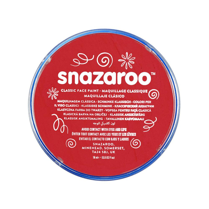 snazaroo face and body paint 18ml pot