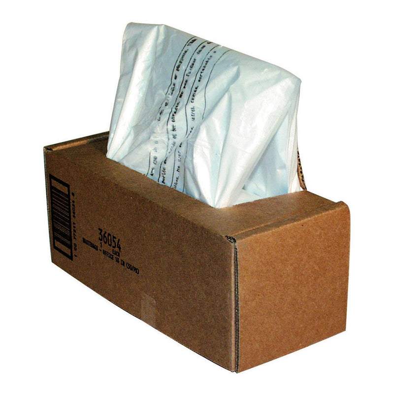 fellowes shredder wastebags commercial 52-83l PACK OF  50
