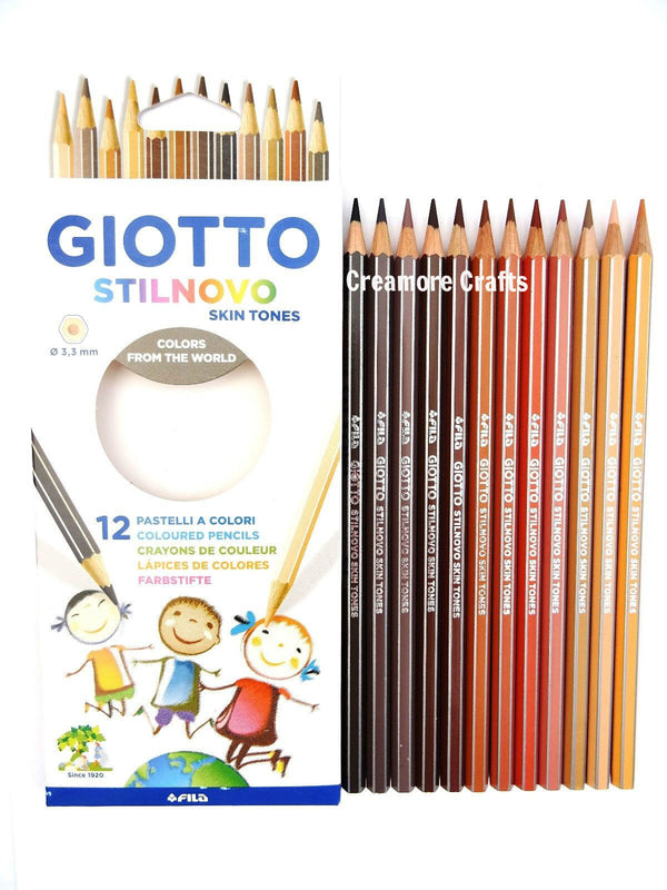 Giotto Stilnovo Pencils Skin Tones - Set Of 12