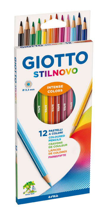 Giotto Stilnovo Aquarelle Pencils Box Of 12