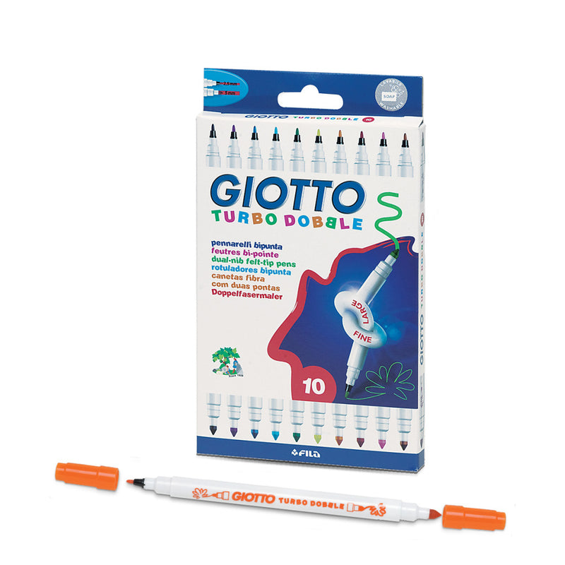 giotto turbo dobble felts hangsell set of 10