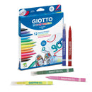 Giotto Decor Material Markers Set Of 12