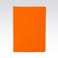 Fabriano Ecoqua Notebook Stapled Lined 85gsm A4 40 Sheets#Colour_ORANGE