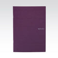 Fabriano Ecoqua Notebook Stapled Graph 5mm 85gsm A4 40 Sheets#Colour_WINE