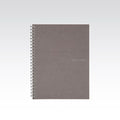Fabriano Ecoqua Notebook Spiral Lined 85gsm A5 70 Sheets#Colour_STONE