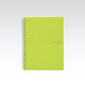 Fabriano Ecoqua Notebook Spiral Lined 85gsm A5 70 Sheets#Colour_LIME