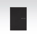 Fabriano Ecoqua Notebook Gummed Dots A5 85gsm 90 Sheets#Colour_BLACK