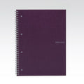 Fabriano Ecoqua Notebook Spiral Blank 85gsm A4 70 Sheets#Colour_WINE