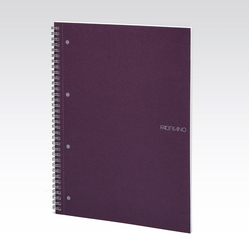 Fabriano Ecoqua Notebook Spiral Blank 85gsm A4 70 Sheets