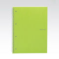 Fabriano Ecoqua Notebook Spiral Blank 85gsm A4 70 Sheets#Colour_LIME