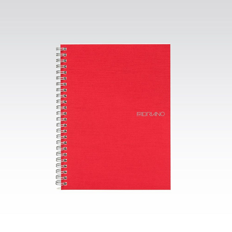 Fabriano Ecoqua Notebook Spiral Blank 85gsm A5 70 Sheets