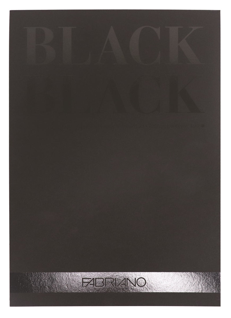 Fabriano Black Black Pad 300gsm 20 Sheets