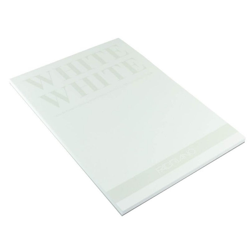 Fabriano White White Pad 300gsm 20 Sheets