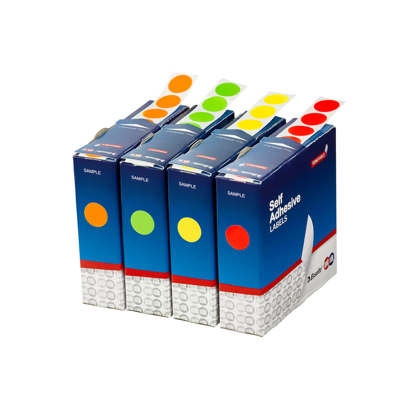 quikstik label dispenser circle 14mm 700 labels