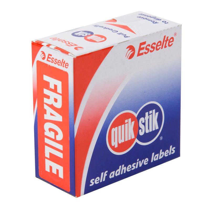 quikstik label dispenser fragile 29x76mm
