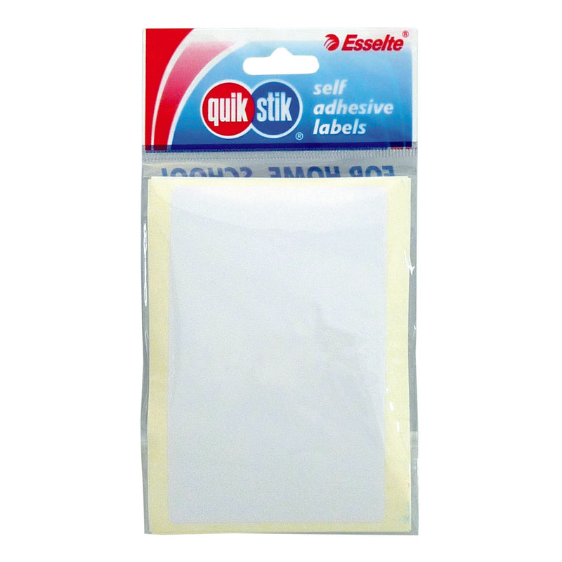 quikstik labels rectangle 70x108mm white 7 labels