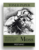 Fabriano Toned Paper Pad 120gsm Moss