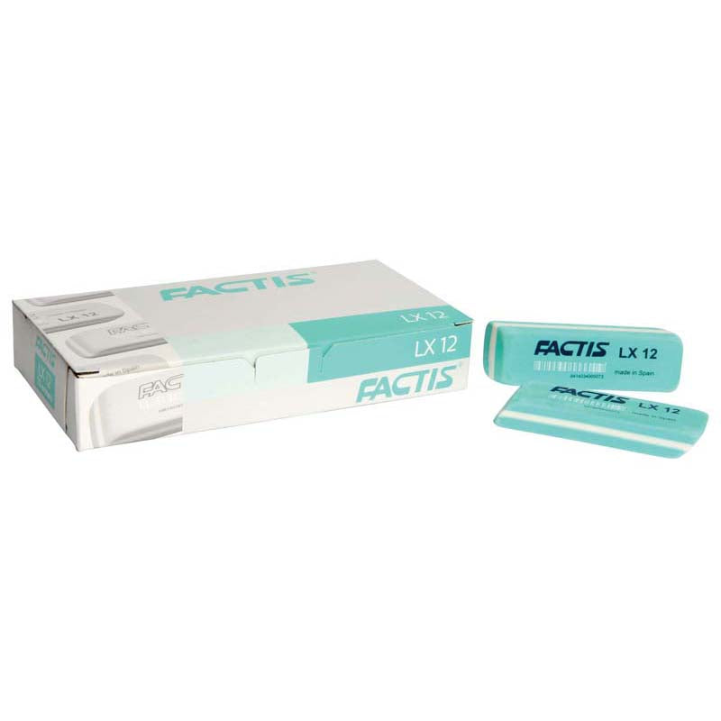 Factis Erasers Lx12 Soft Green Pencil