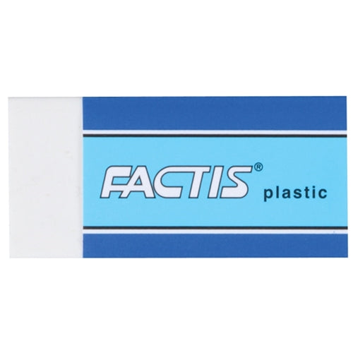 Factis Erasers P24 Soft White Plastic