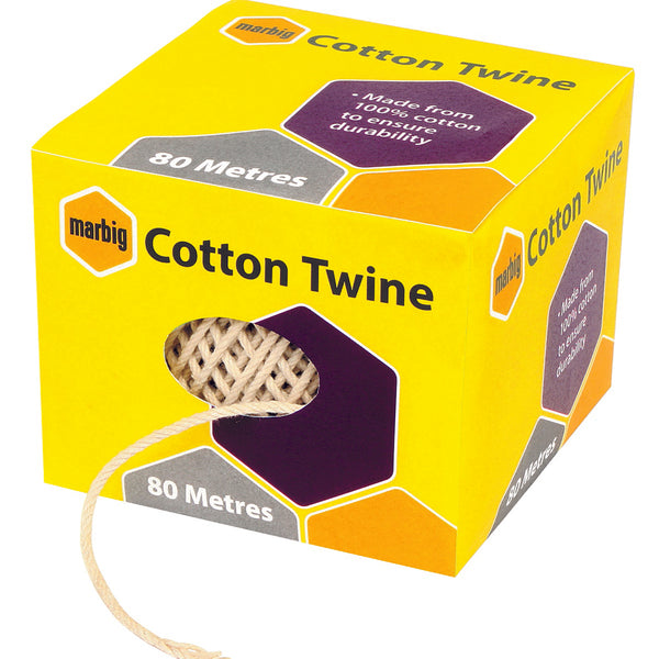 Marbig® Twine Cotton 80m Natural